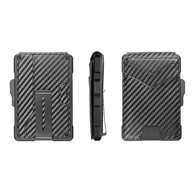 Men's real pickup bag wallet credit card business card box wallet