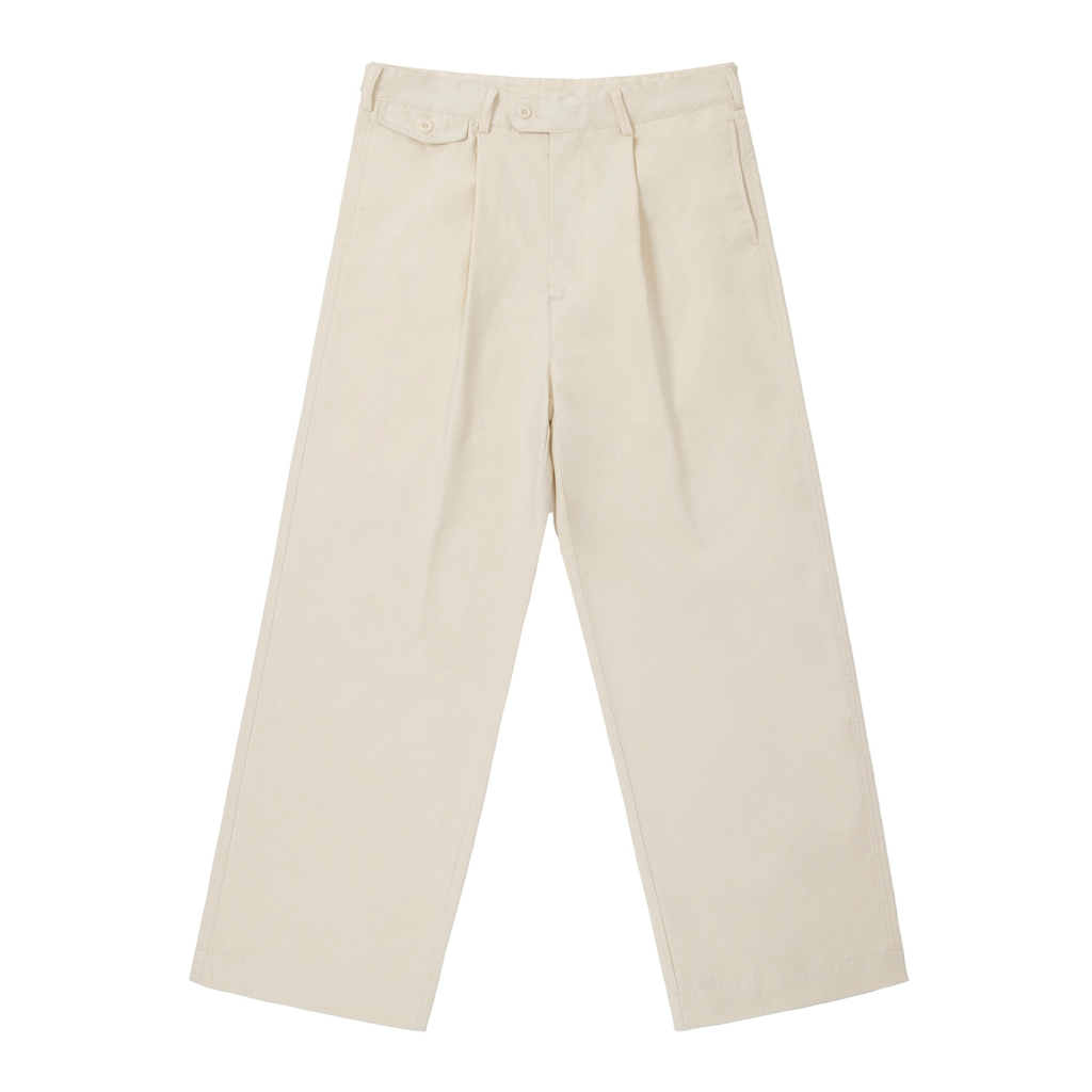 Adjustable Waist Straight-Leg Pants
