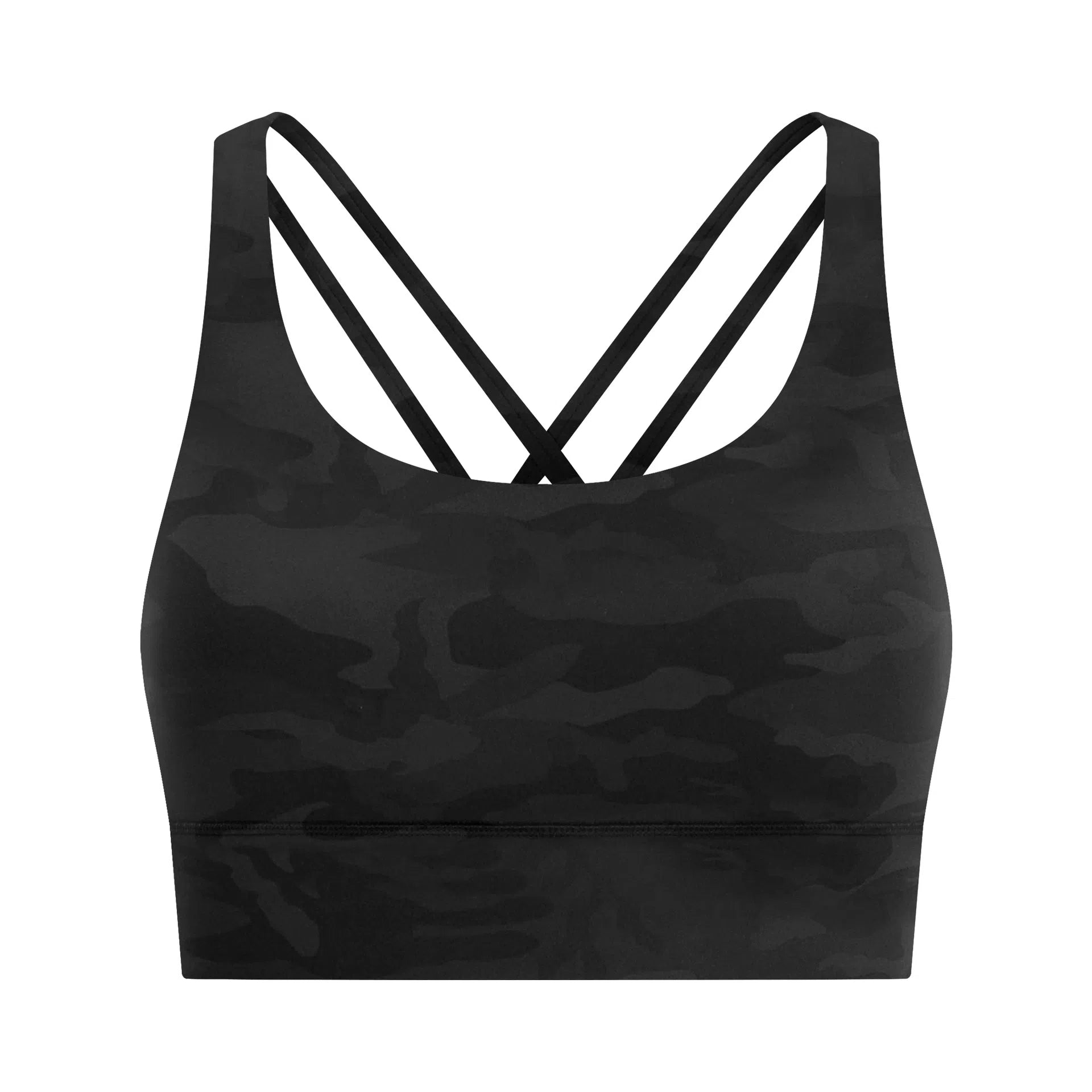 Cross back yoga bra brushed bare high-strength shock-absorbing gathering sports vest for women