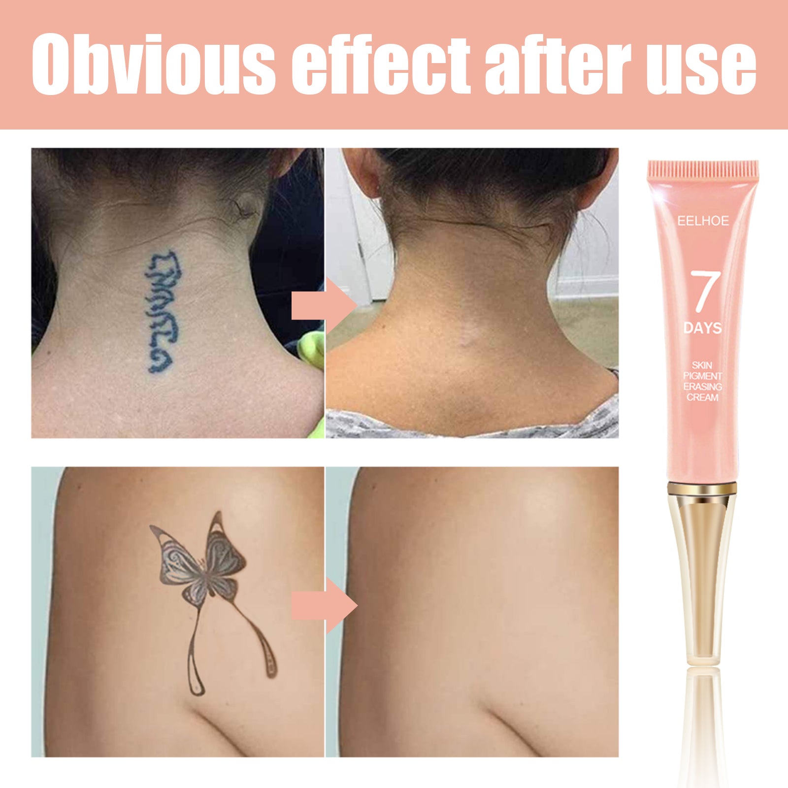 Print Remover, Plant Essence Tattoo Fade Fading Clean And Lighten Eyeliner Cleaning Cream