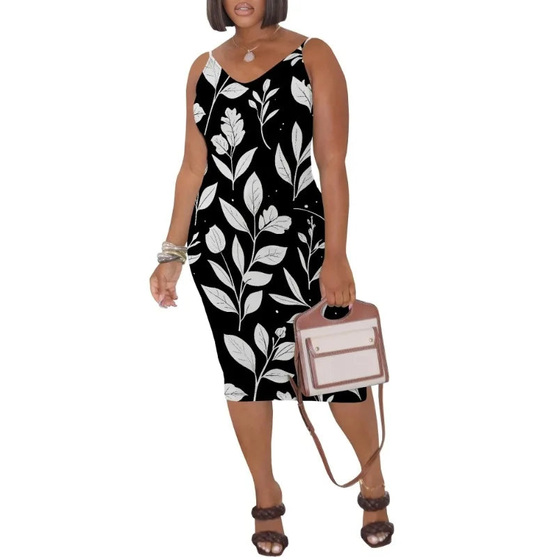 Vestido corto de verano para mujer, talla grande, sin mangas, estilo playero, holgado, informal 