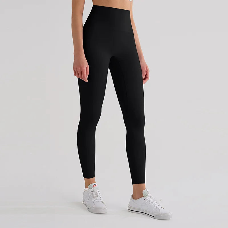 New Summer Hot Sale High Waist Women's Stretch Yoga Leggings Quick Drying Breathable Fitness Running Cycling Workout Gym Pants