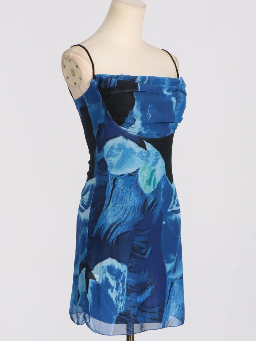 Stylish Cowl Neck Cami : Mini Dress