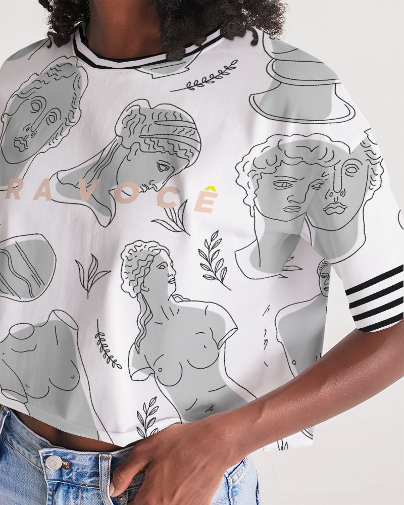 2882Sport™ Greeky Prepster Women's Lounge Cropped Tee