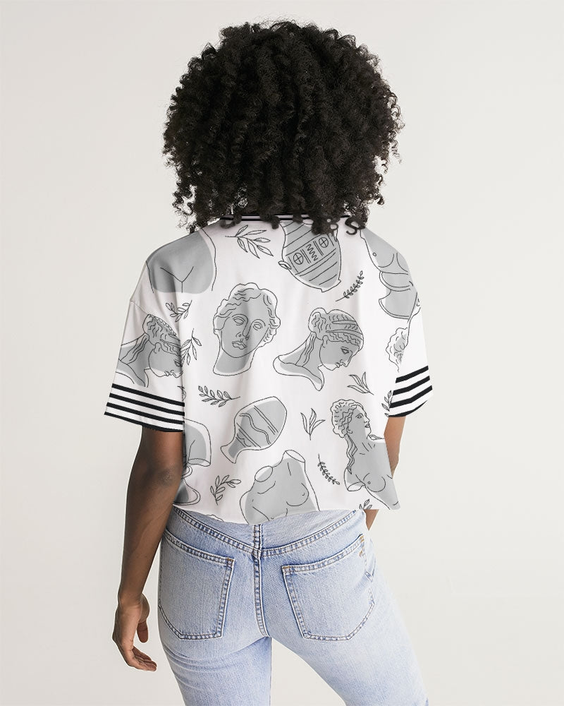 2882Sport™ Greeky Prepster Women's Lounge Cropped Tee