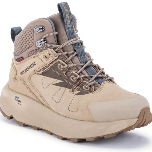 rockrooster Farmington Sand 6 Inch Waterproof Hiking Boots with