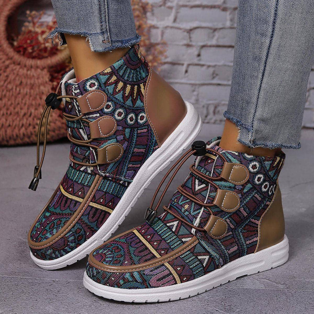 Bottes décontractées chaudes et tendance pour femmes