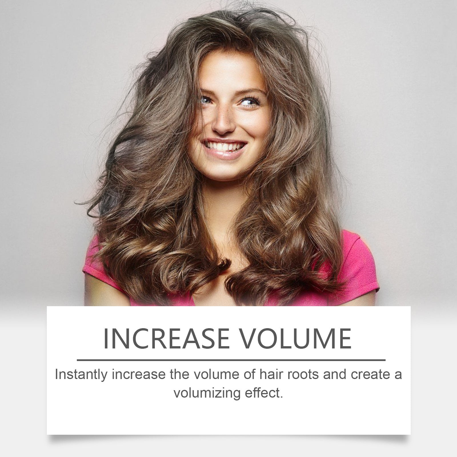 Shampoing sec sans rinçage HOEGOA pour un nettoyage facile des cheveux, un contrôle du sébum et une sensation de fraîcheur et de volume. 