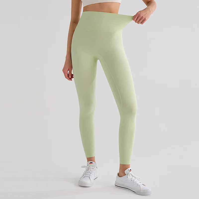 New Summer Hot Sale High Waist Women's Stretch Yoga Leggings Quick Drying Breathable Fitness Running Cycling Workout Gym Pants