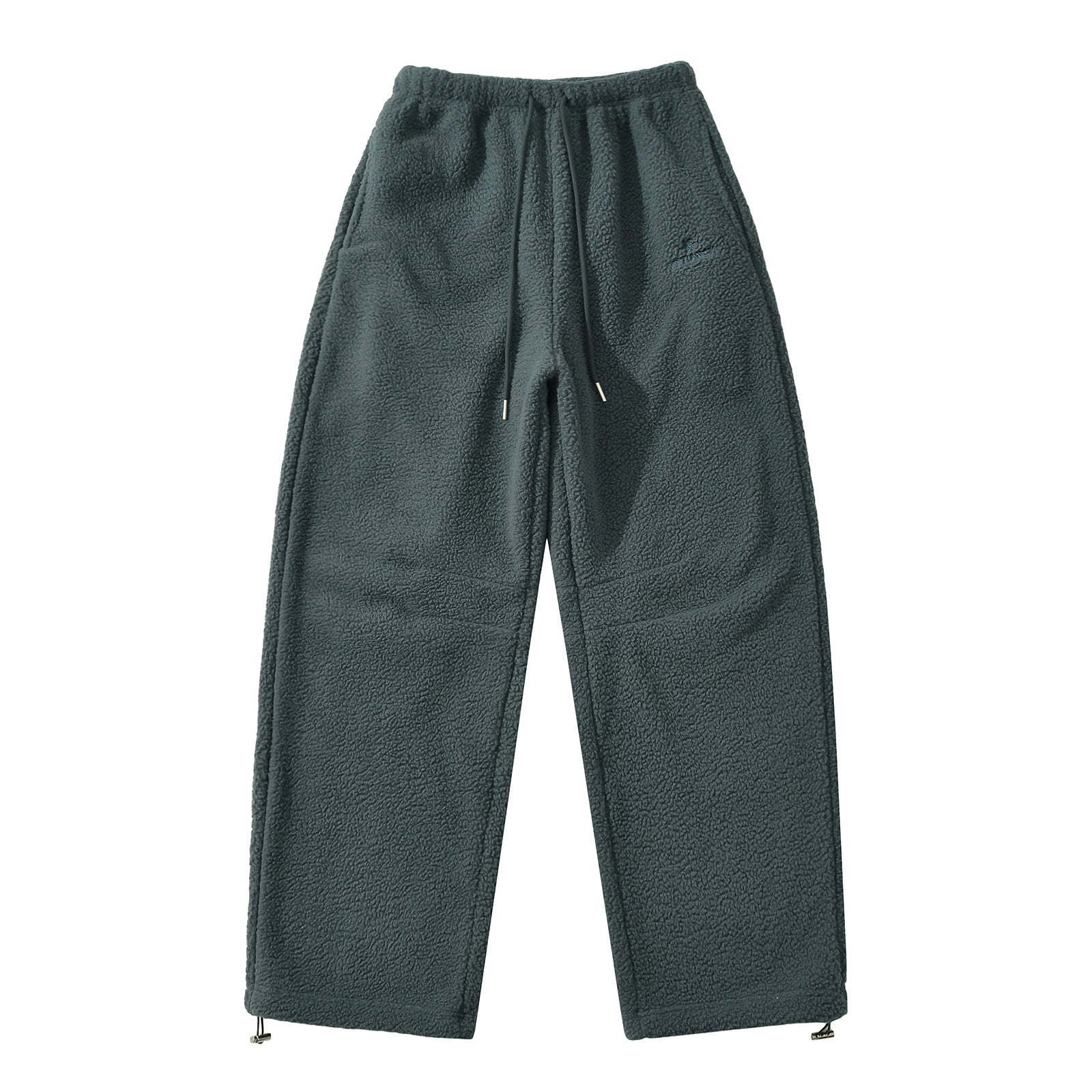 Shake fleece embroidered banana pants for women