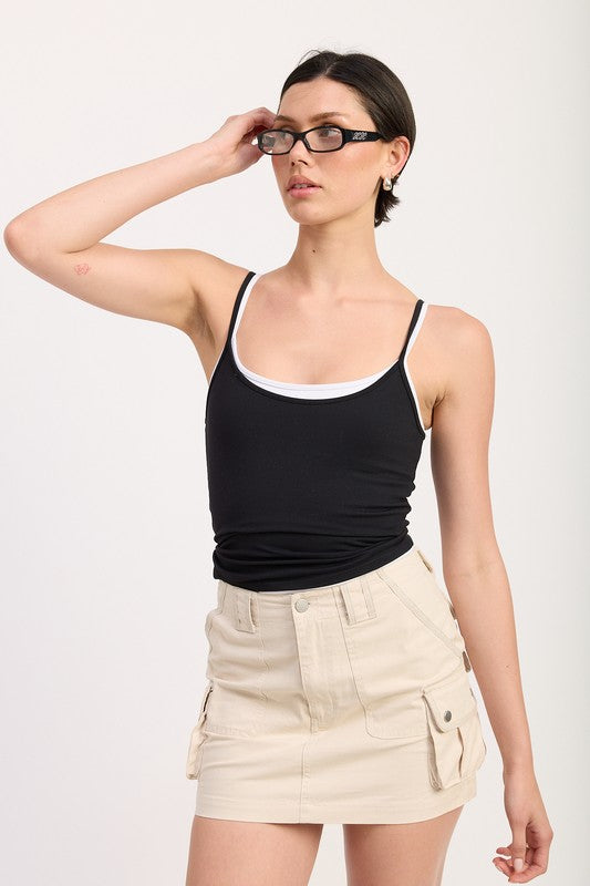 CARGO MINI SKIRT