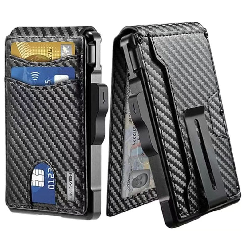 Men's real pickup bag wallet credit card business card box wallet
