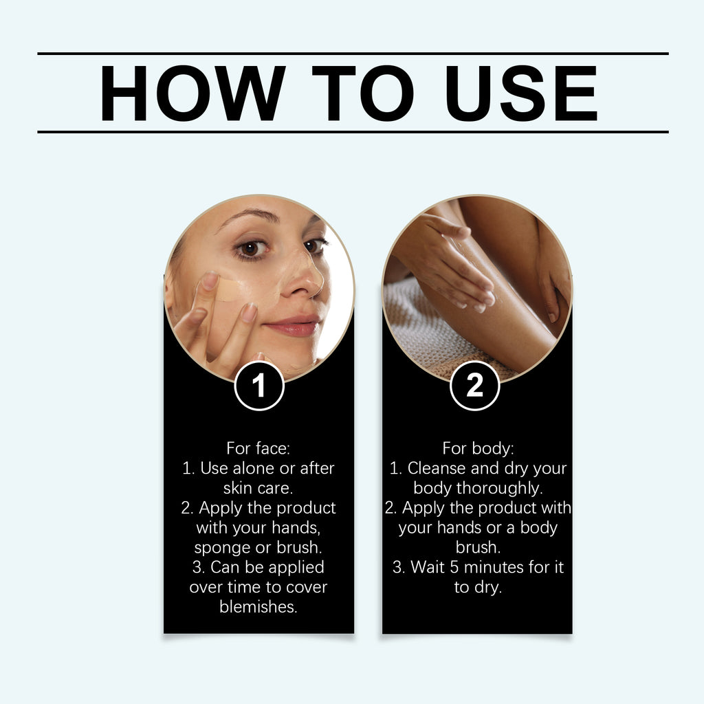 zephoco Creme Concealer, Improves Darkness, Light And Moisturizing, Light And Clear Long Lasting Concealer