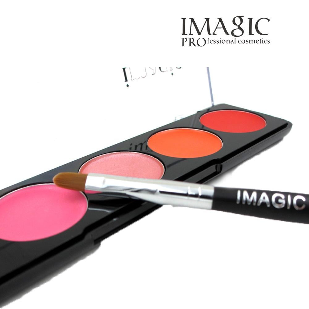 Palette de rouges à lèvres IMAGIC, maquillage longue tenue, naturel et pigmenté, ensemble cosmétique waterproof 