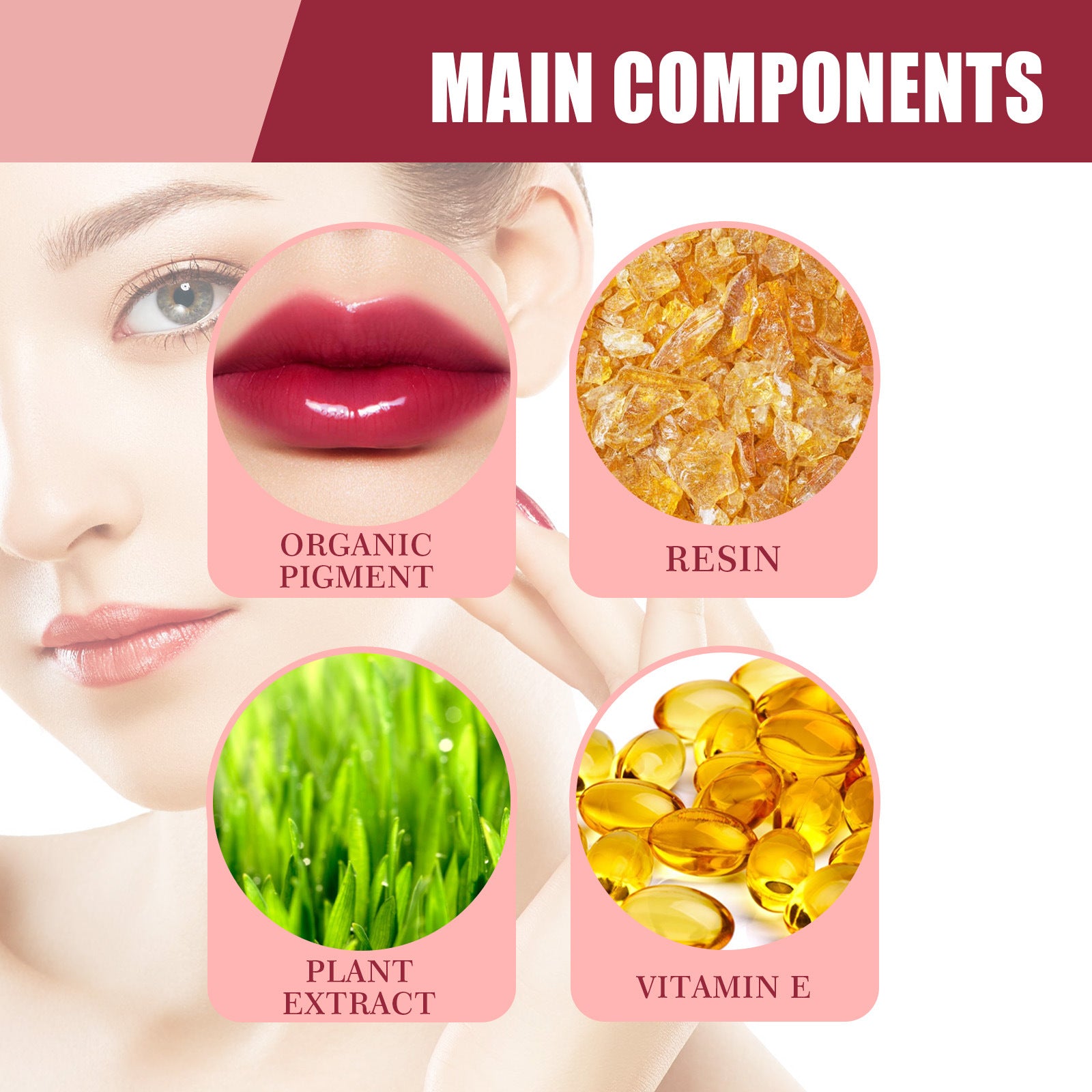 EELHOE Cotton Swab Lipstick, Portable Cigarette Case Lipstick Dye Lip Liquid Lip Gloss Lip Glaze Non-Stick Cup Moisture Lasting