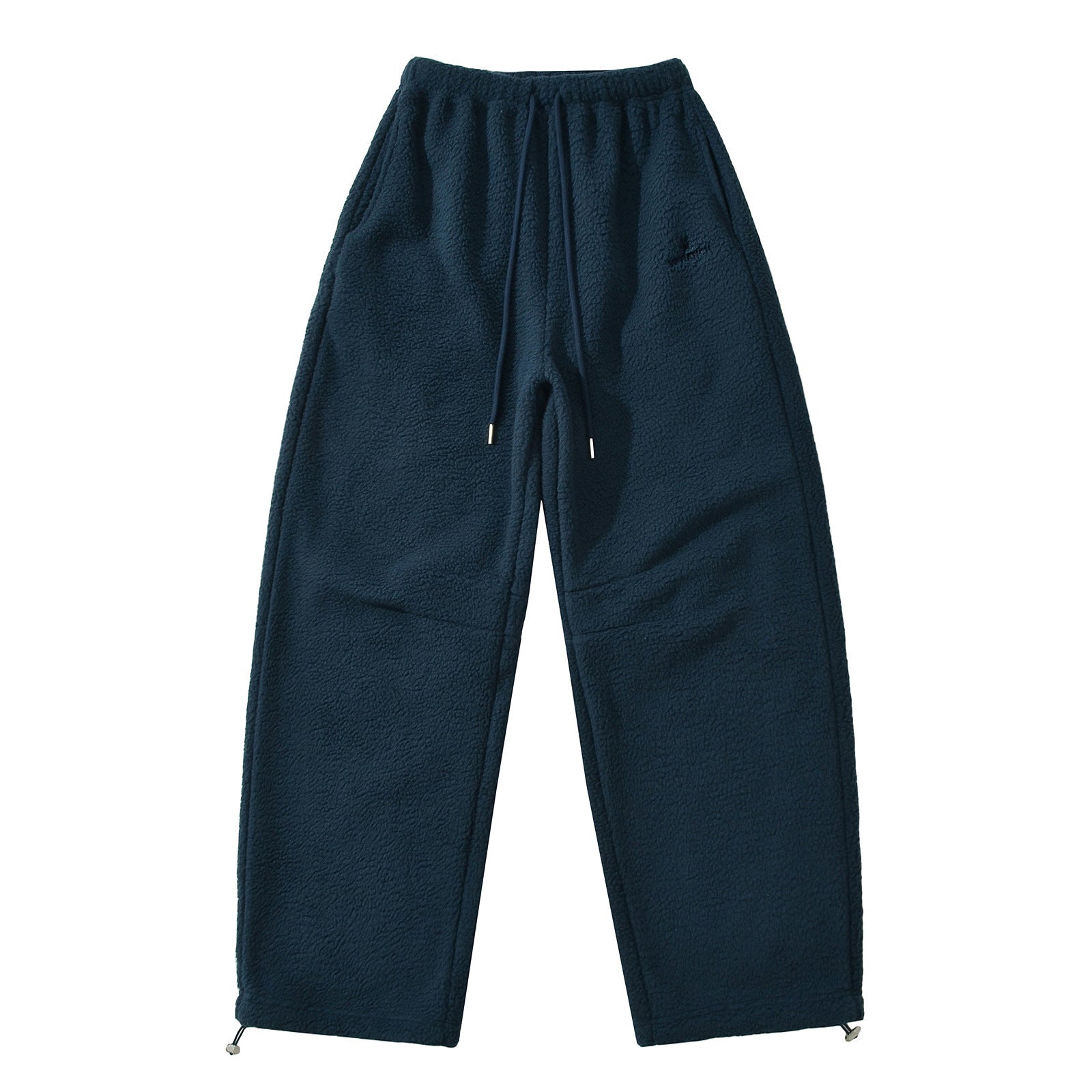 Shake fleece embroidered banana pants for women