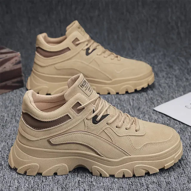 New sports anti slip work versatile, lightweight and casual men's construction site work labor protection trendy shoes