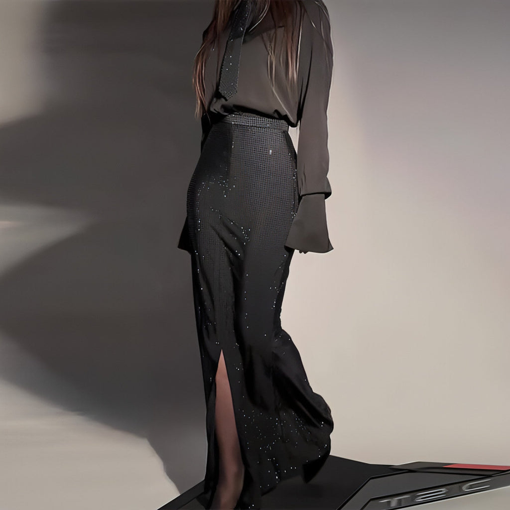 Ensemble jupe-culotte fendue Hot Diamond Heavy Industry