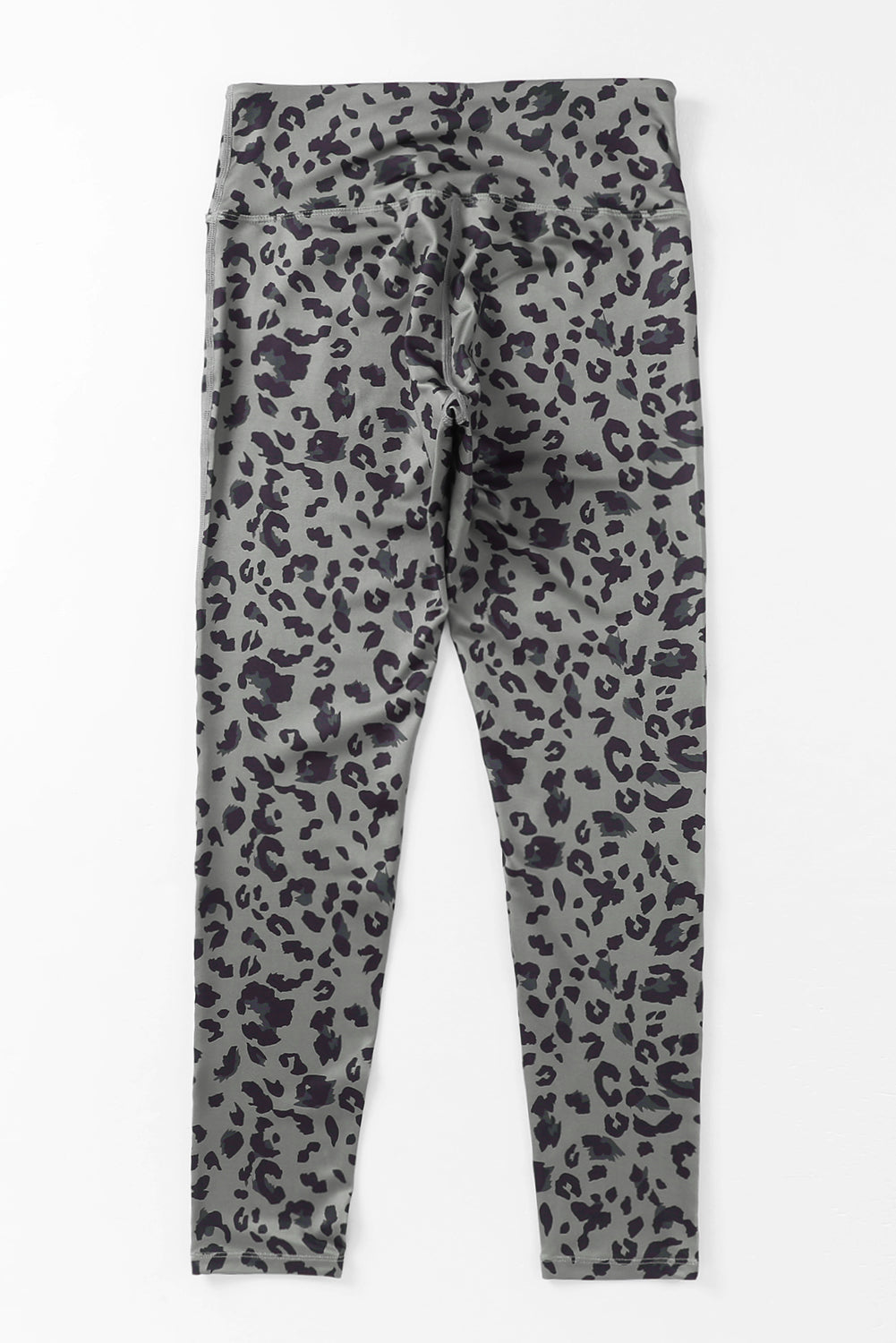 Green Classic Leopard Print Active Leggings