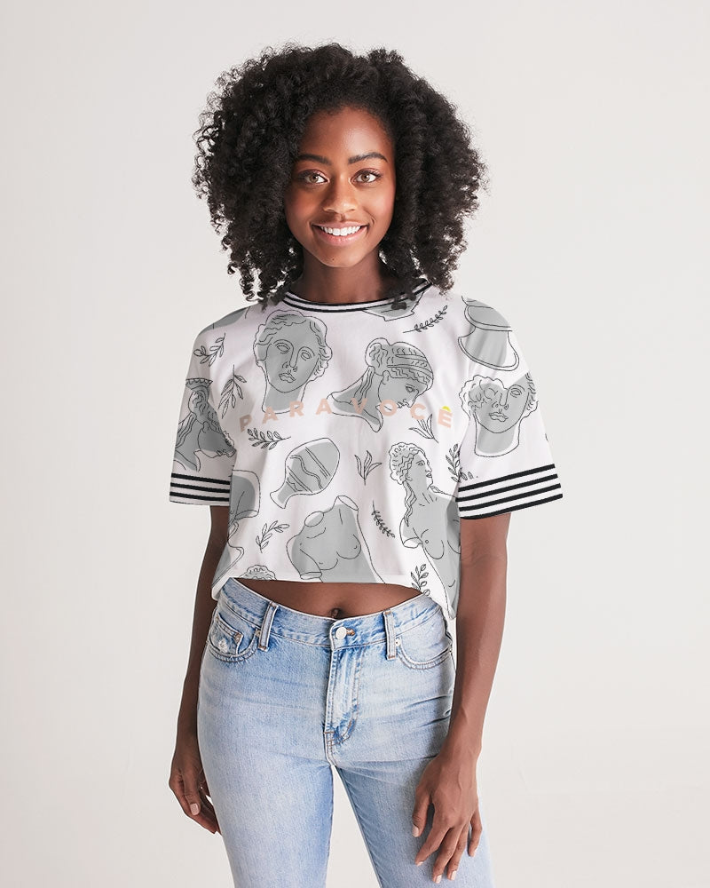 2882Sport™ Greeky Prepster Women's Lounge Cropped Tee