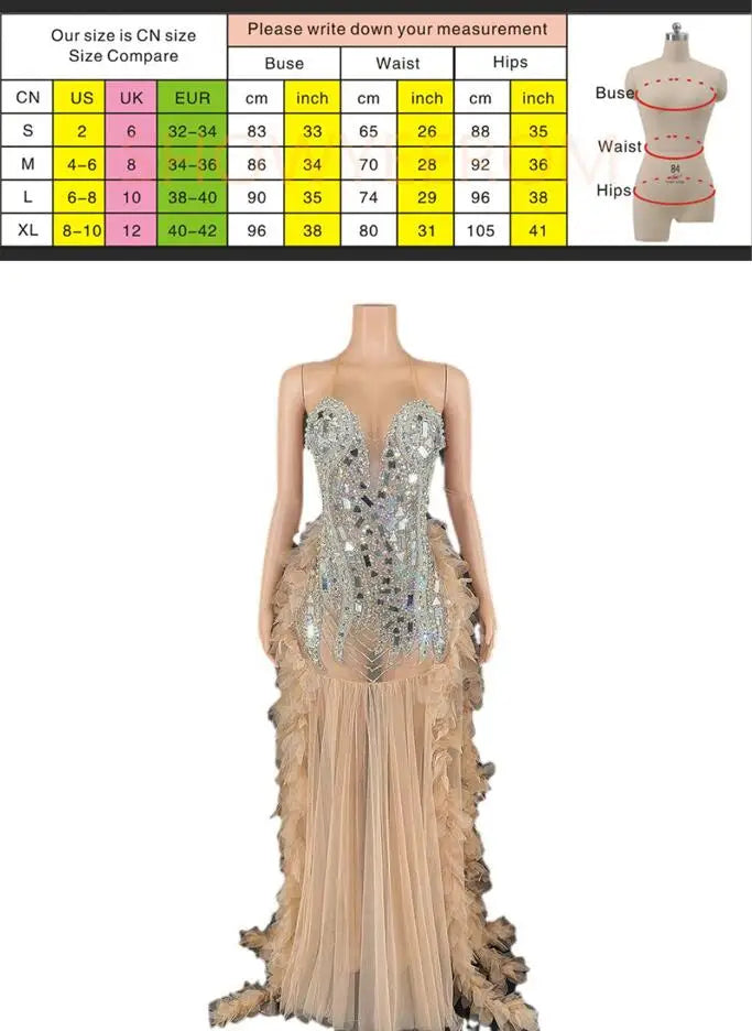 Performance Costume Nightclub Bar Mesh Slim Fit Wedding Master Of Ceremonies Model Walk Show Banquet Party Mini Vestido Sexy Hot