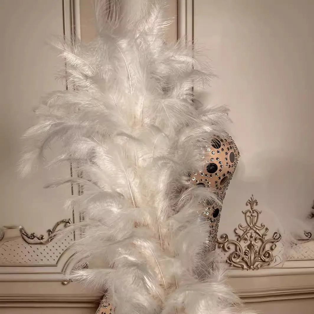 Trendy Clothing Party Slim Fit Dress Laser Bling Diamond Girl A-Line Vestidos Piedras Brillantes Vestidos Invitada De Boda Mujer