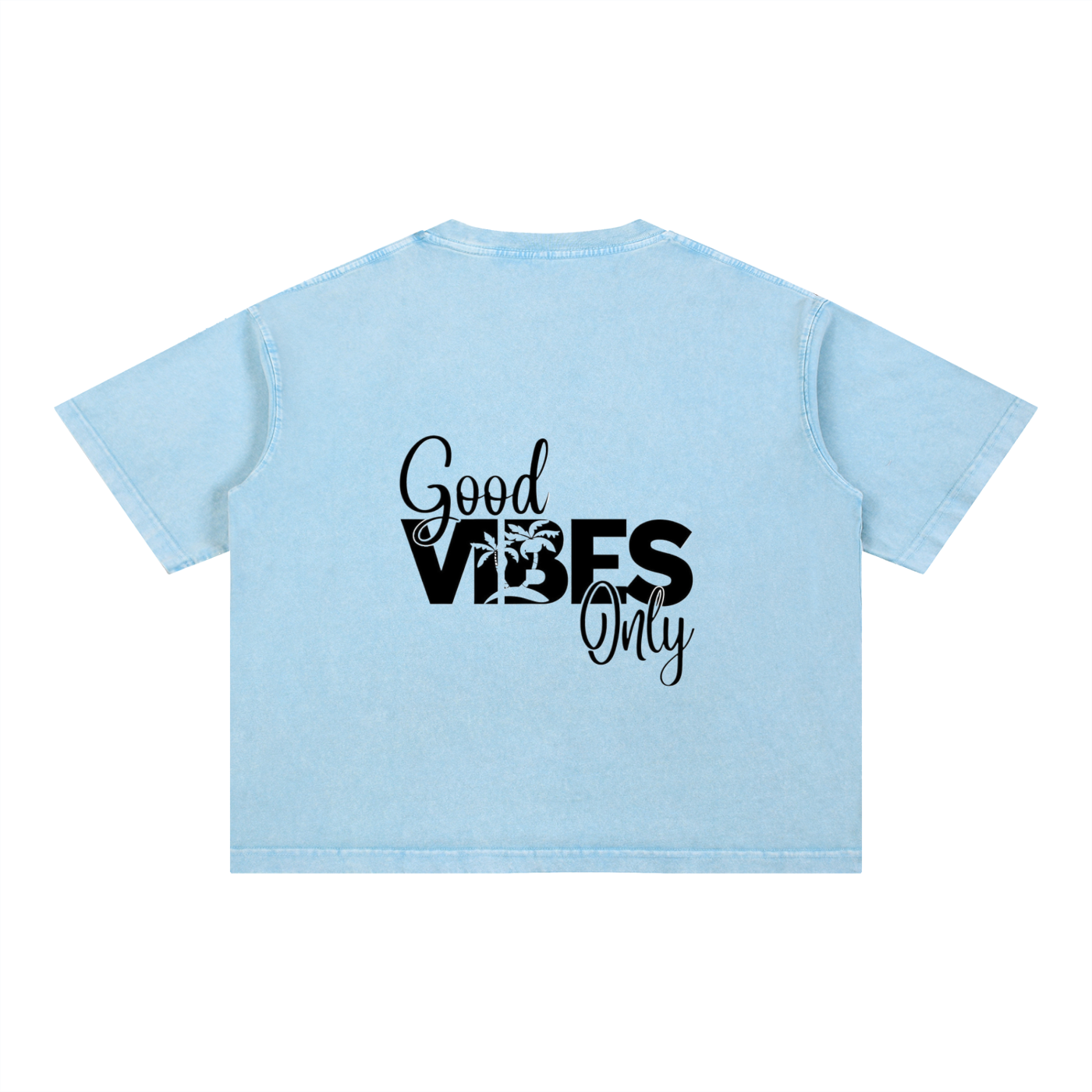 Mineral Wash Boxy Cotton T-Shirt