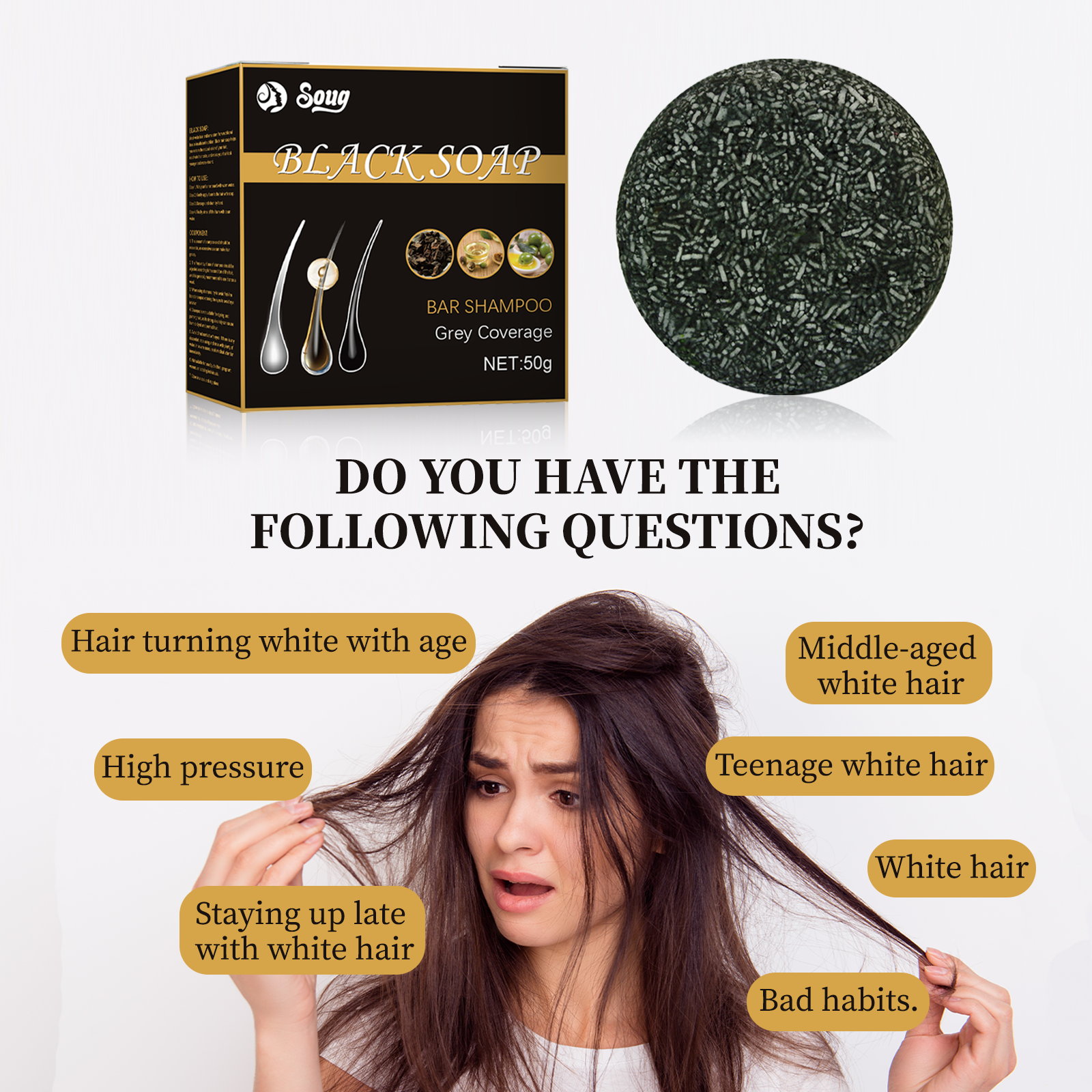 Refreshing oil controlling deep cleaning blackhead removal moisturizing hydrating handmade bamboo charcoal essential oil soap