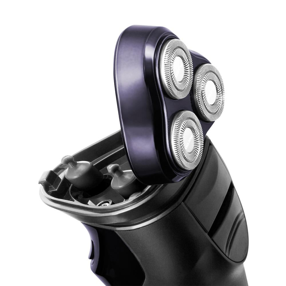 Rasoir électrique professionnel lavable pour le corps FLyco, rechargeable, 3D flottant, FS372