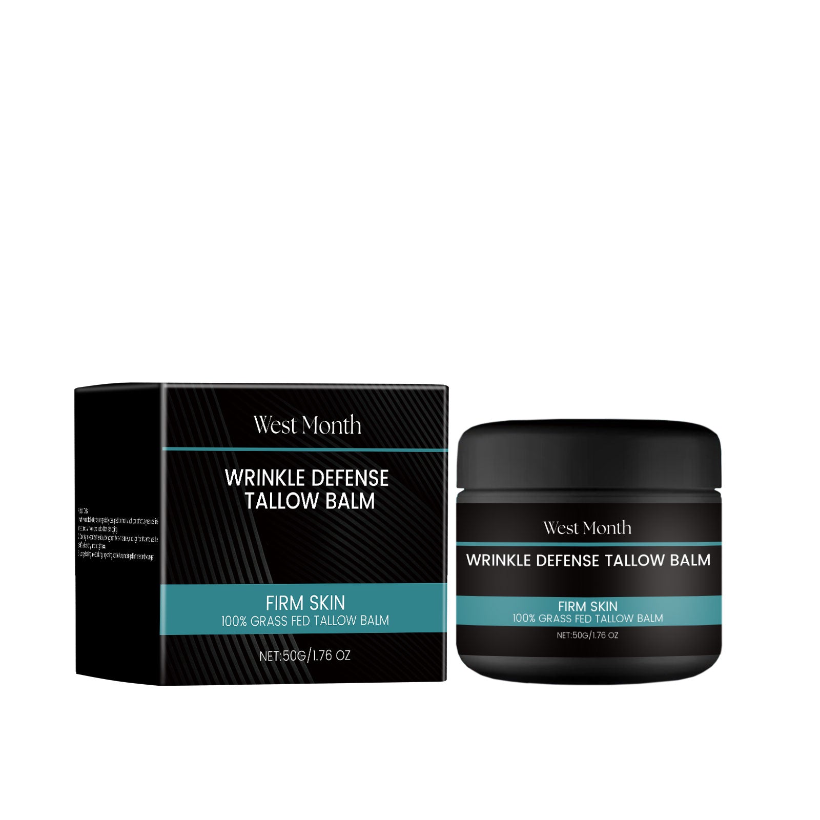 West&Month Men's Facial Butter, Facial Moisturizer Nourishes Men's Facial Moisturizing Cream