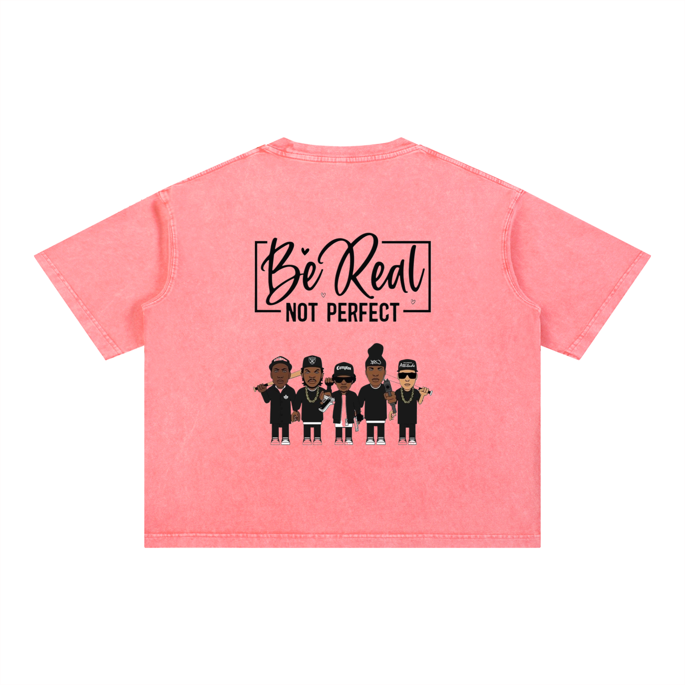 Mineral Wash Boxy Cotton T-Shirt