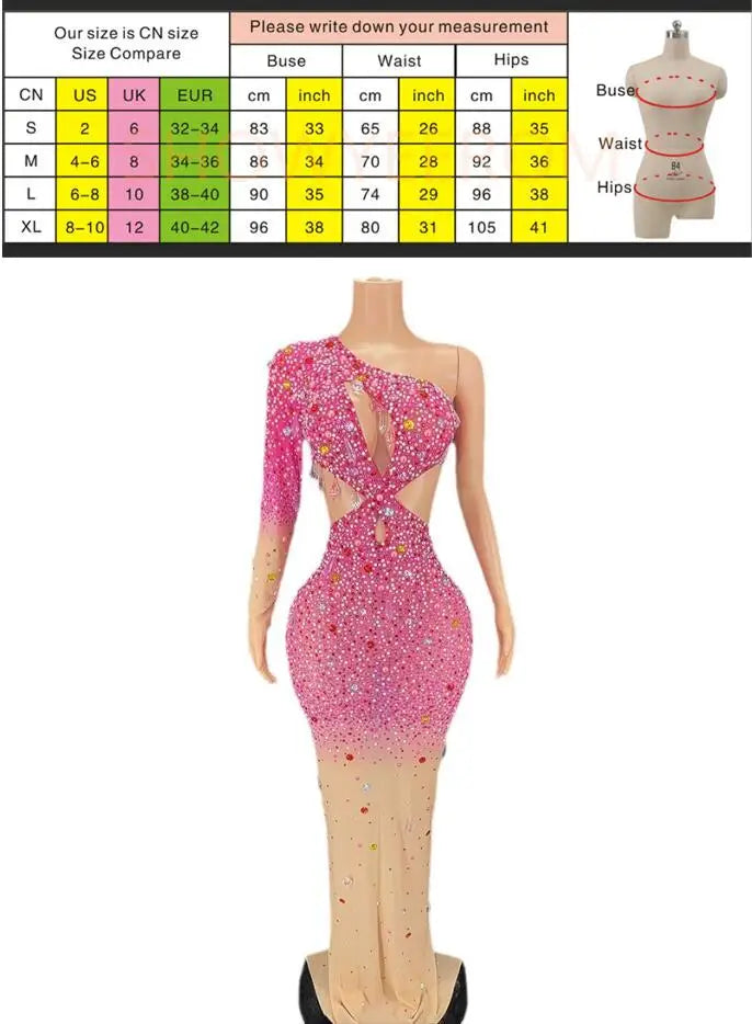 Rhinestone Pearl Cut Evening Dress Classic Birthday Skinny Elegant Performance Vestidos Elegantes Mujer Knie Lange Party Kleider