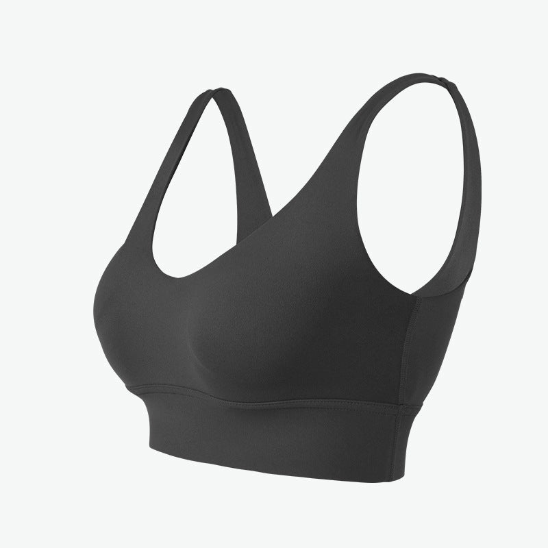 Soutien-gorge de sport haute intensité pour femme, dos magnifique, débardeur de fitness, course à pied, yoga, soutien-gorge amortissant