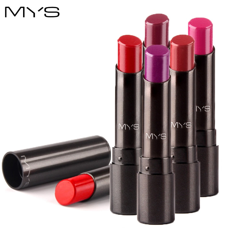 Rouge à lèvres mat longue tenue MYS Brand Beauty, teinte pour les lèvres, cosmétiques, gloss, maquillage, rouge, bain