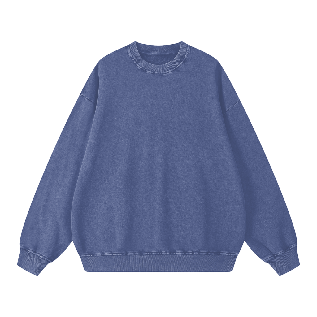 Snow Washed Oversized Sweatshirt