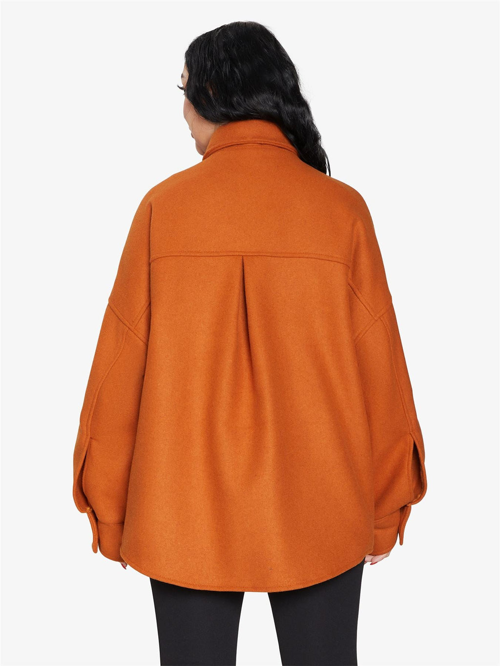 Chaqueta con bolsillo de parche de gran tamaño