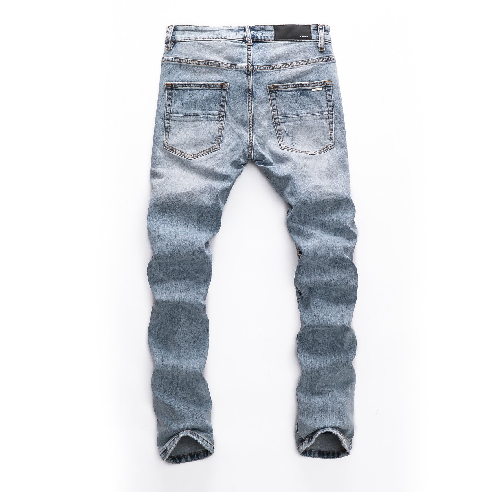 UrbanEase™ Trendy Men's Jeans – Slim Fit, Handmade