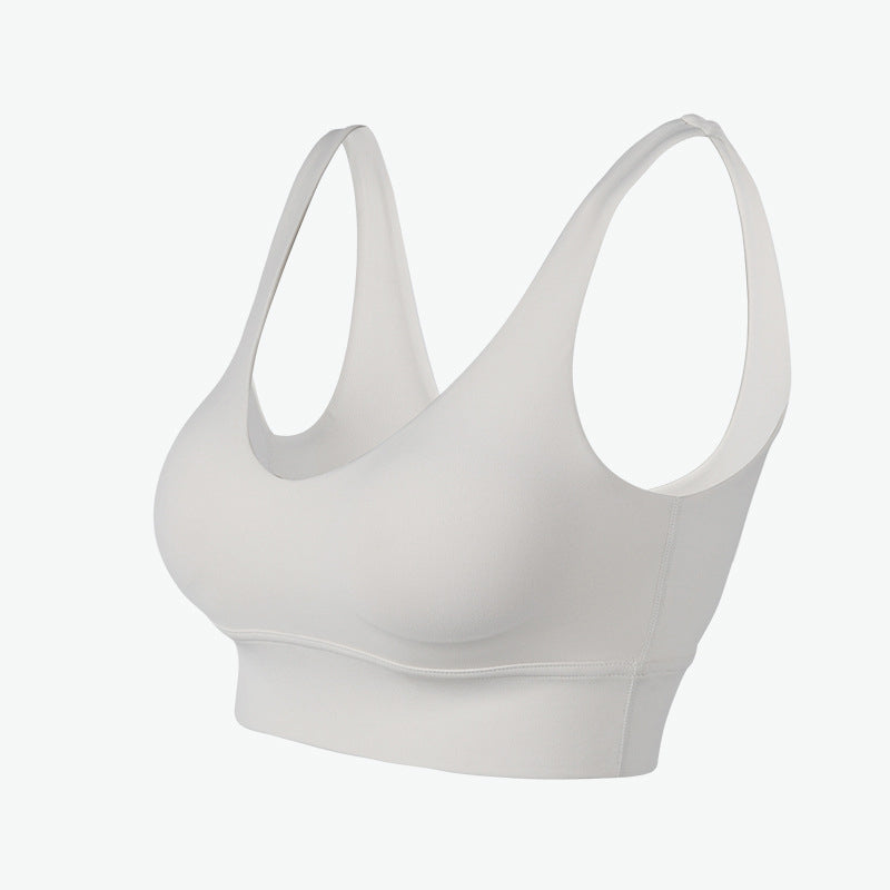 Soutien-gorge de sport haute intensité pour femme, dos magnifique, débardeur de fitness, course à pied, yoga, soutien-gorge amortissant