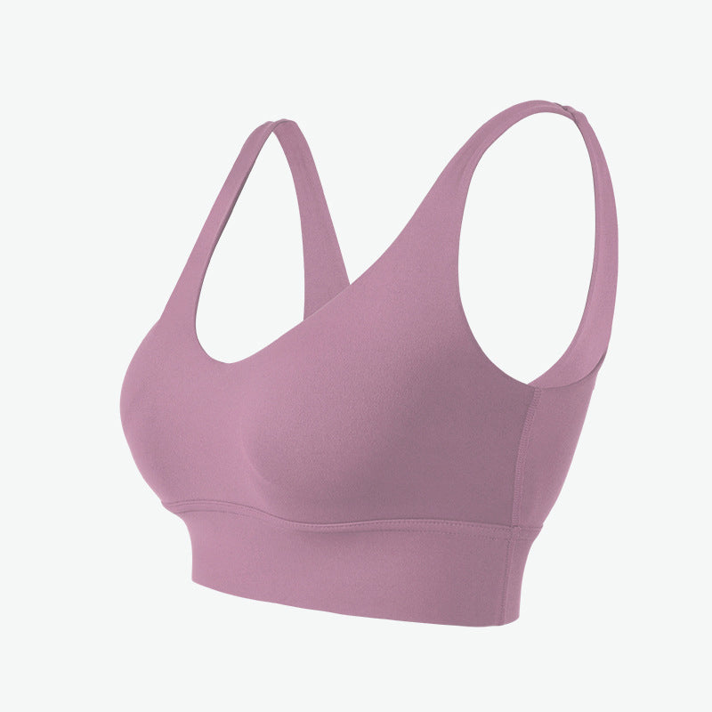 Soutien-gorge de sport haute intensité pour femme, dos magnifique, débardeur de fitness, course à pied, yoga, soutien-gorge amortissant