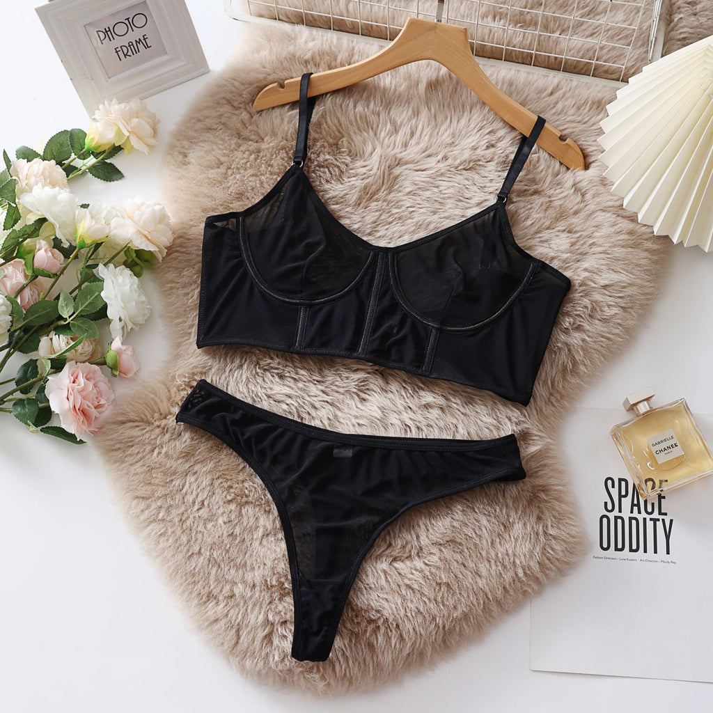 Sexy Transparent Lingerie Set