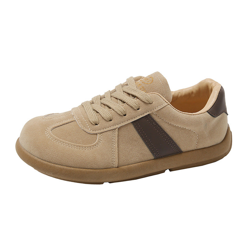 Soft soled niche women's casual thick soled sports shoes for women