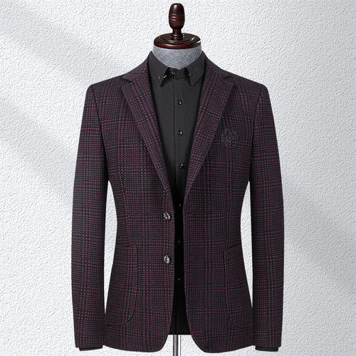 Embroidered Luxe™ Men's Suit – Bold Design for Fashion-Conscious Men