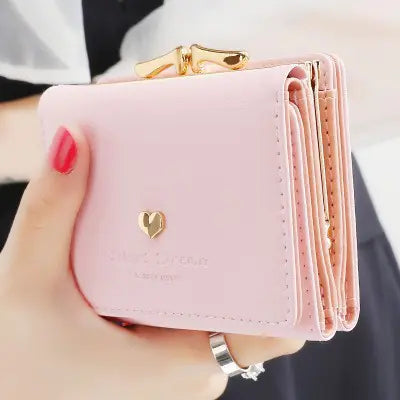 Multi-Function Wallet with Buckle Change Bit Card Holder