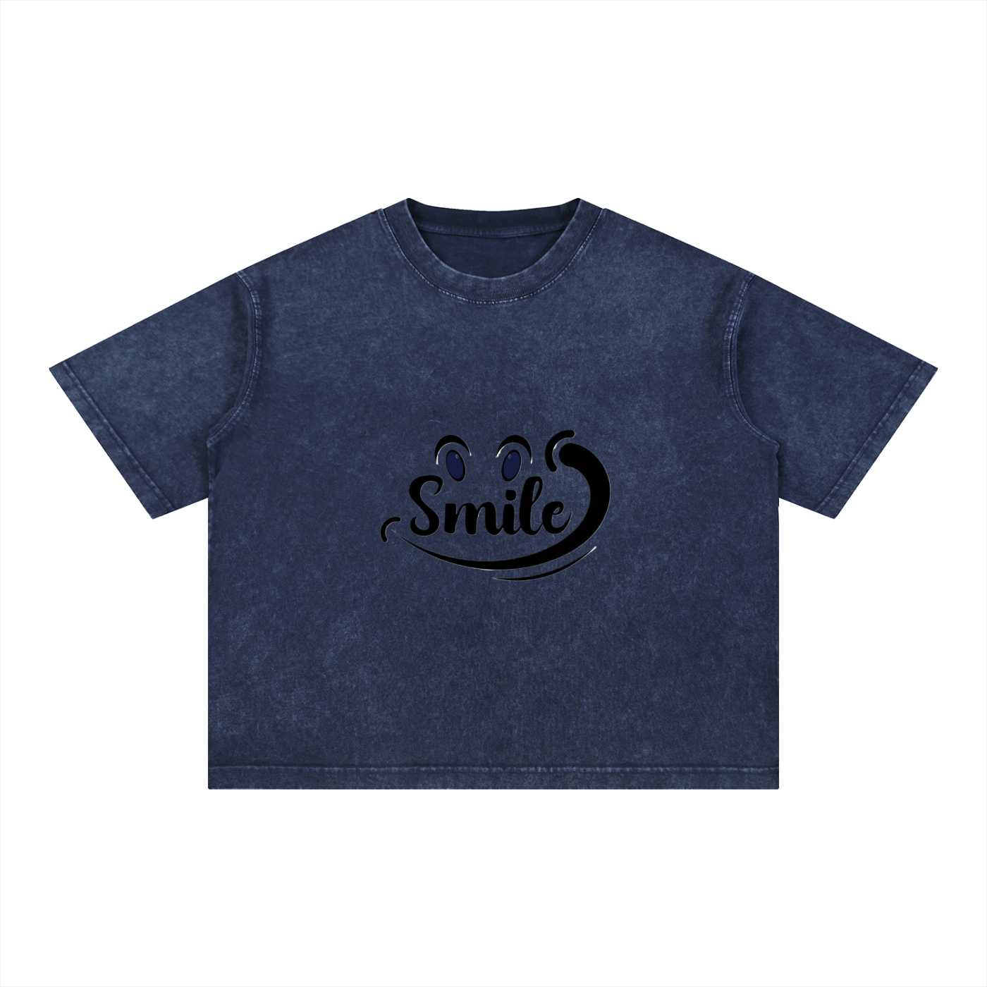 Mineral Wash Boxy Cotton T-Shirt