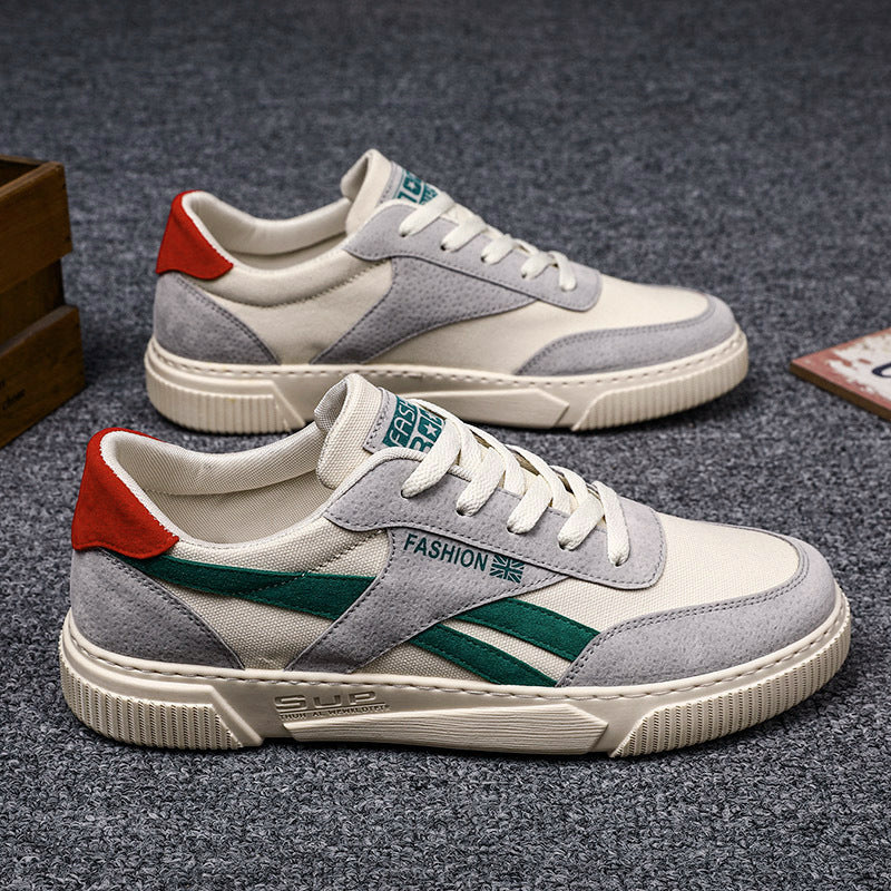 Sports shoes for men trendy and versatile casual board shoes outdoor canvas men's shoes