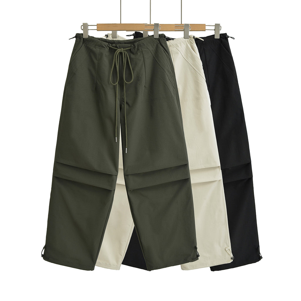 Low waisted work pants for women