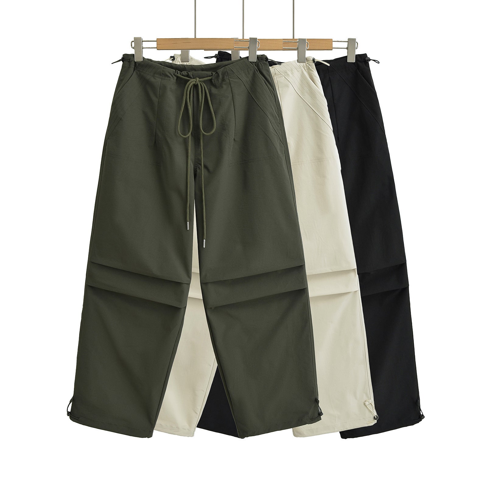 Low waisted work pants for women