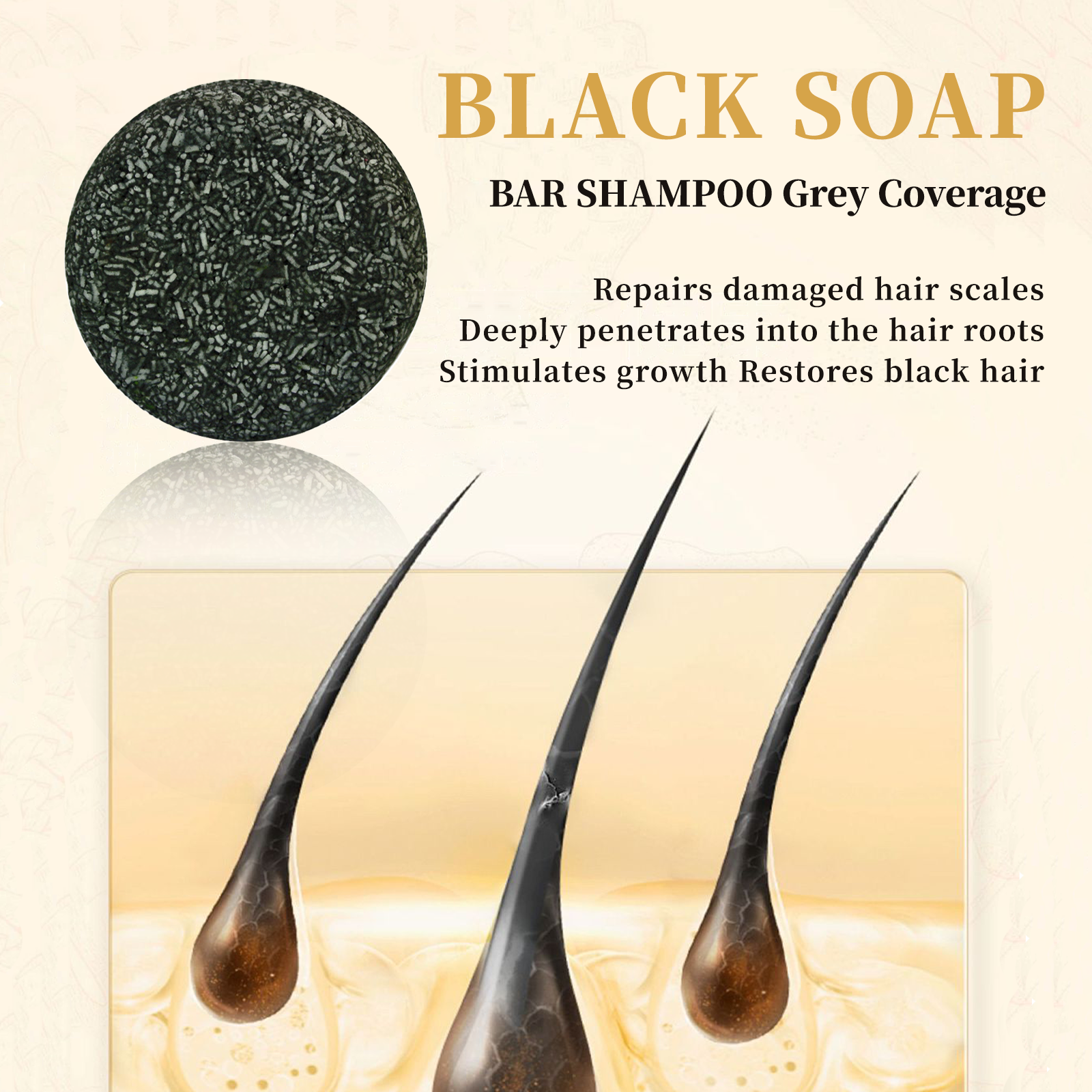Refreshing oil controlling deep cleaning blackhead removal moisturizing hydrating handmade bamboo charcoal essential oil soap