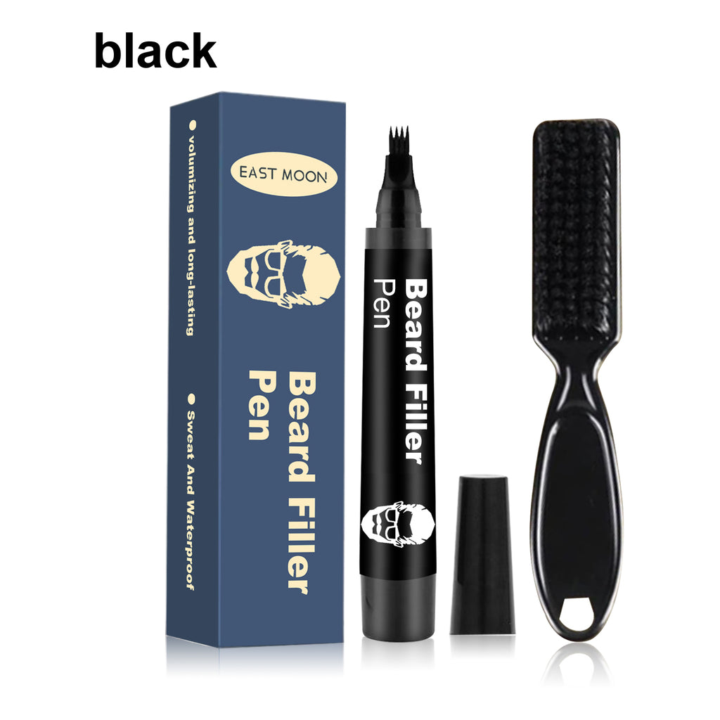 Stylo de remplissage pour barbe : détachable et facile à utiliser, il permet de créer facilement une barbe fournie.