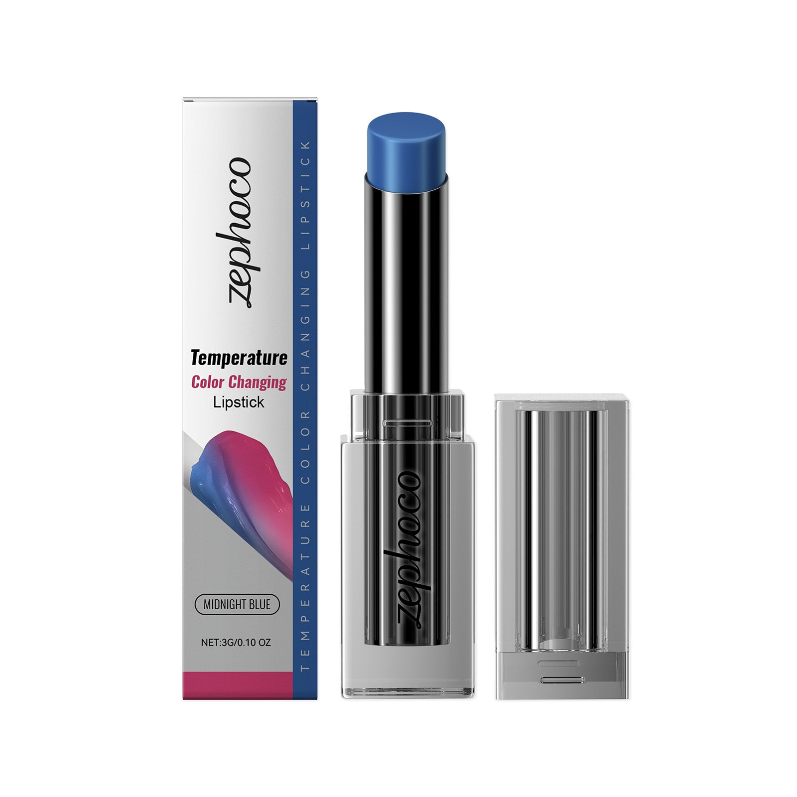 zephoco Midnight Blue Warming Lip Balm, Pamper, Nourish, Moisturize, Moisturize And Improve Dry Lip Skin